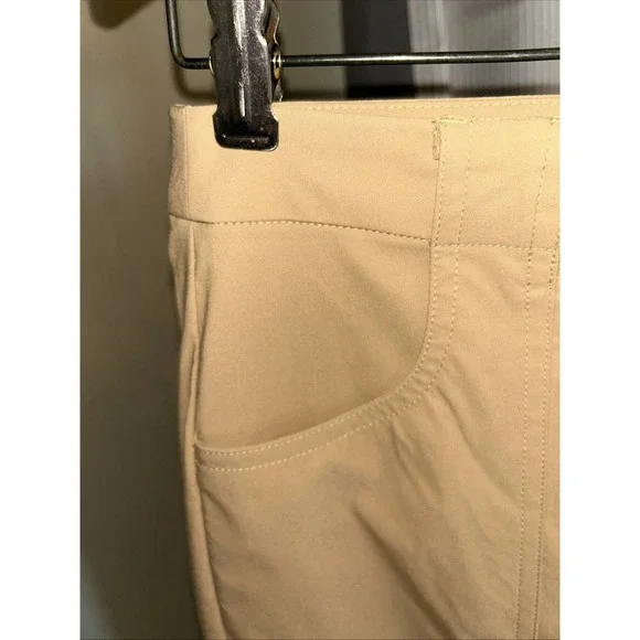 $278 ANATOMIE Darby Stretch Flare Pant COLOR: Camel SIZE: Small - Picture 7 of 8